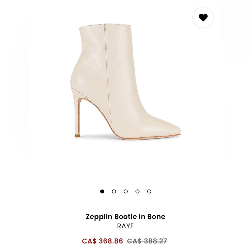 RAYE Revolve Bone Heeled Boots